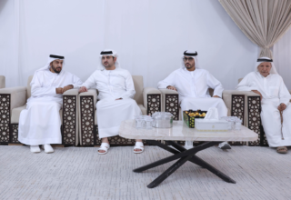 مكتوم بن محمد يقدّم واجب العزاء في وفاة عوشه بنت مكتوم 28 wp header logo17435124092028833967