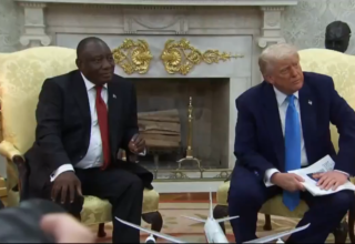 ترامب يعرض على رامافوزا مواد يزعم أنها تثبت العنف ضد المزارعين البيض (فيديو) 24 wp header logo17478577281298987846