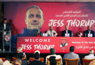 أول تعليق لمدرب الأهلي المصري الجديد (فيديو) 27 wp header logo1760122807345989141