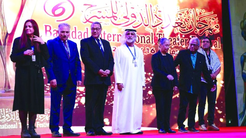 15 عرضاً عربياً وأجنبياً في «بغداد الدولي للمسرح» 1 wp header logo1760230805663692728